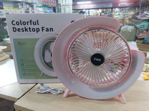 Colorful Desktop Fan