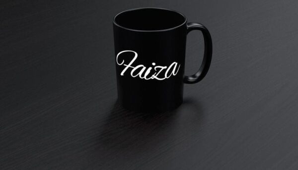 Customize Black Cup