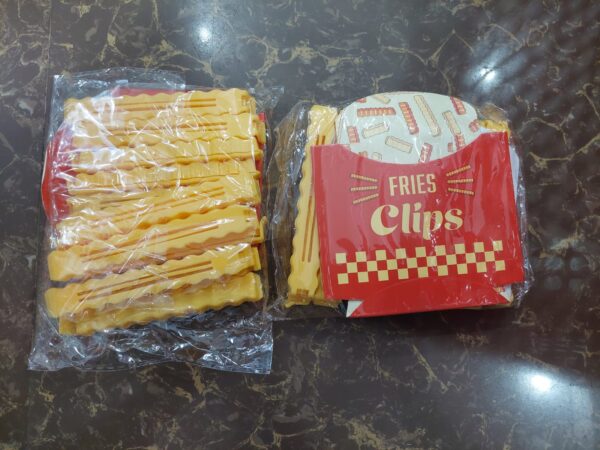 Fries Clip Pack Of 12 Pcs