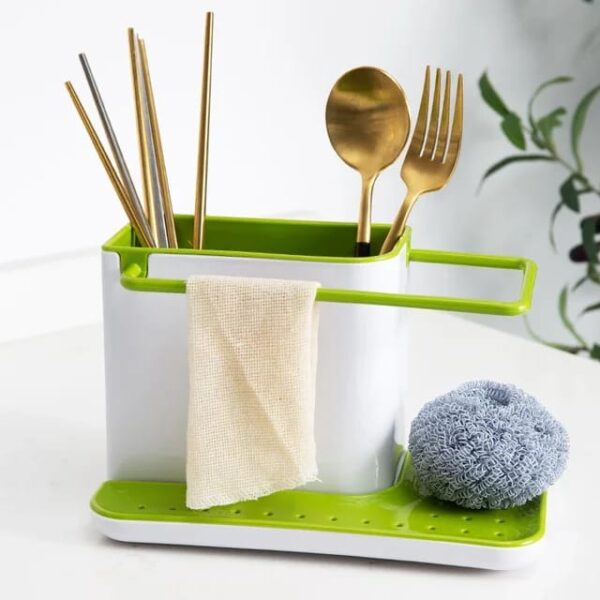 Green Sink Caddy