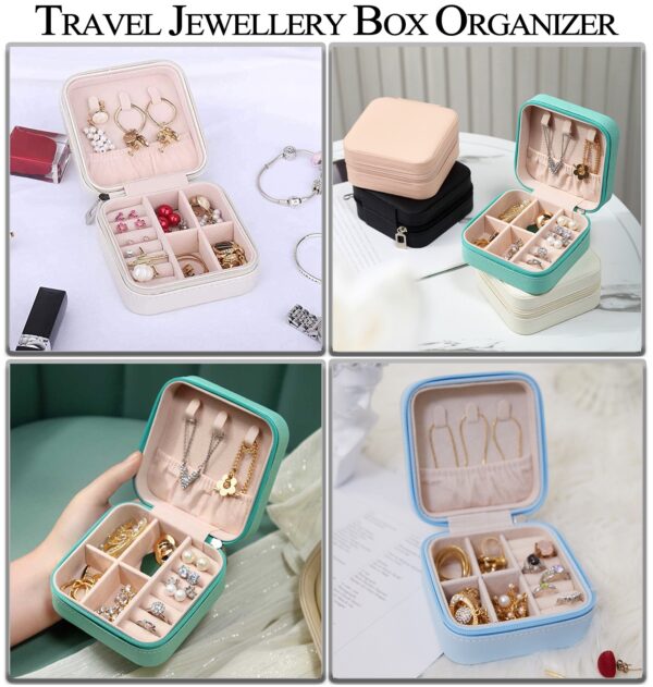 Mini Leather Jewelry Box