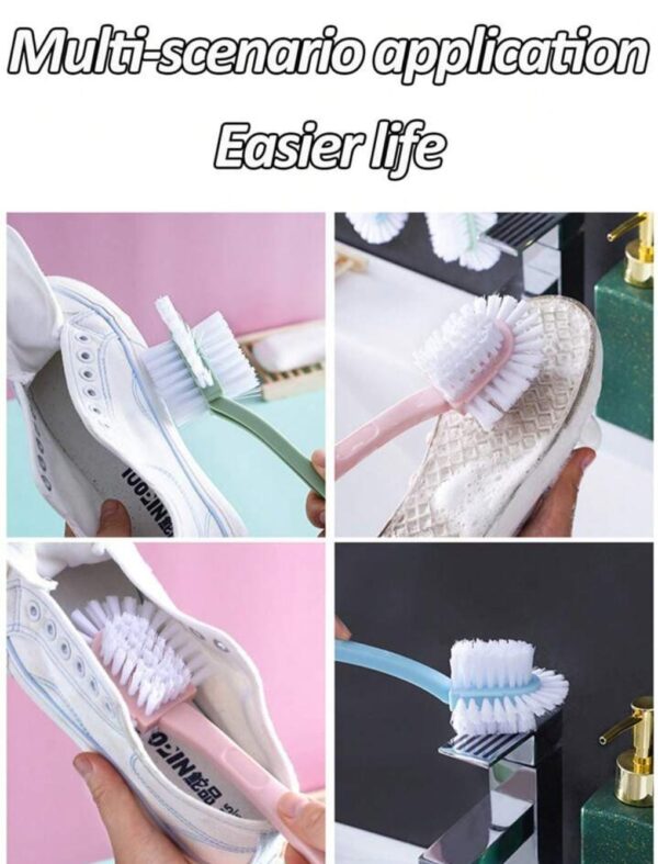 Multifunctional 5 Sided Shoe Brush