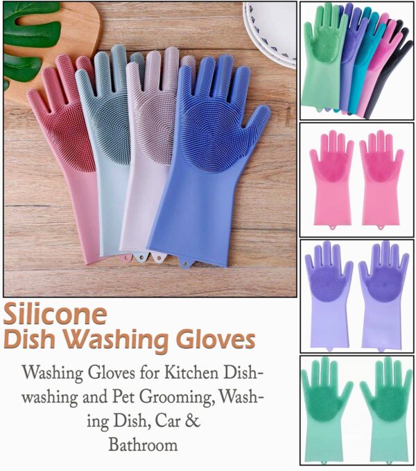 Silicone Scrub Gloves