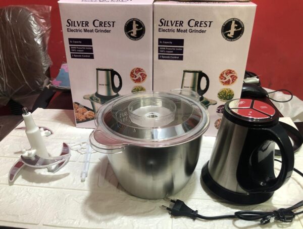 Silver Crest Electric Meat Grinder chopper 3L