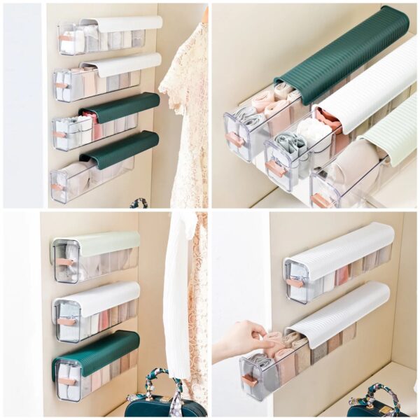 Wall Mounted Undergarments Organizer