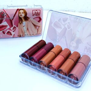 ch QOIDEN ROSE MATTE Lip Gloss Original Long Lasting Waterproof 06 Beautiful Color 🤩🤩 Nude Setting Online demanding item 06 Piece pack Each piece nahi a hi ga