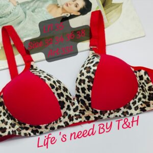 By T&H COLLECTION ARTICAL FLORAL PRINTED PUSHUP HAR FOAM BRA STUFF IMPORTED CHINA JERSSESY SIZE PICTURE PERH MENTION HAI