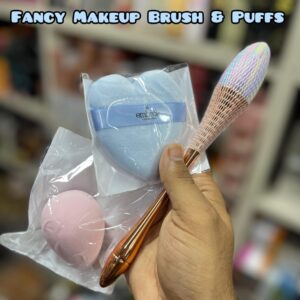 cp Deal Of 3 Makeup Puffs & Brush