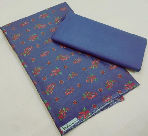 ORIGINAL BRAND STOCK 2PCS(SHIRT TROUSER) LAWN COLLECTION