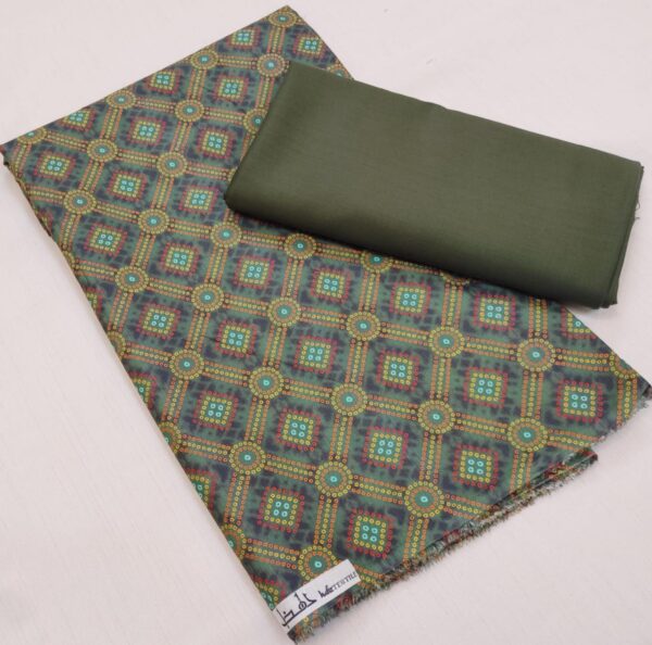 ORIGINAL BRAND STOCK 2PCS(SHIRT TROUSER) LAWN COLLECTION