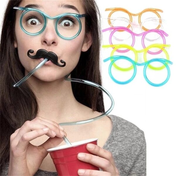 Funny Straw Glasses