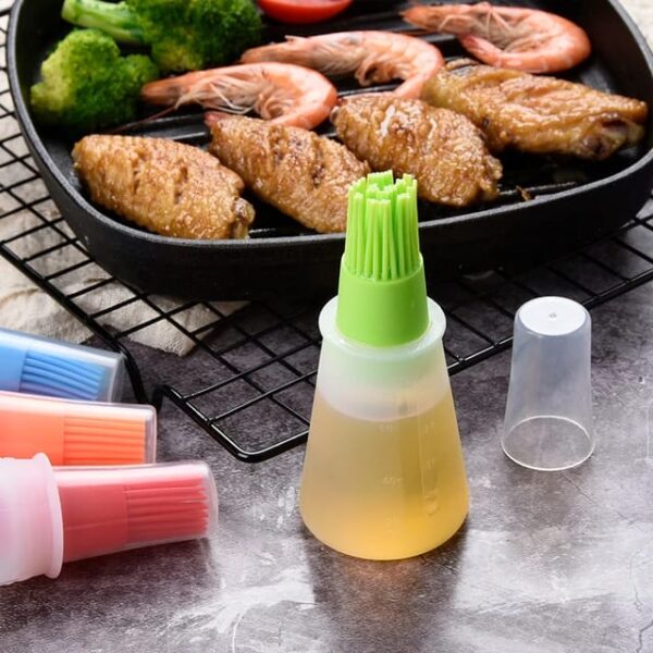 Silicone Oil Brush Bottle