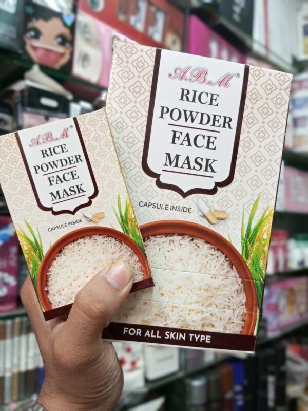 cc A.B.M Rice Powder Face Mask. 12ps box 