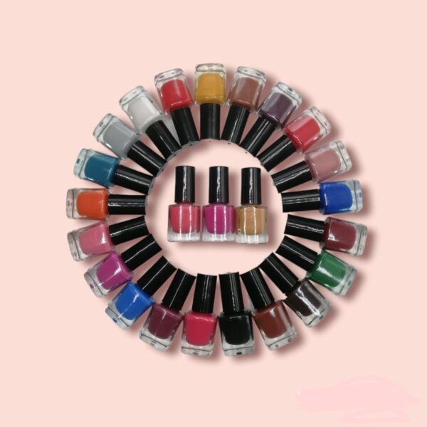 Cc 24ps Big size Peel off Nail paint Box.